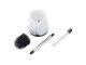Silikona Tualetes Birste, Balts/Pelēks | Silicone Toilet Brush