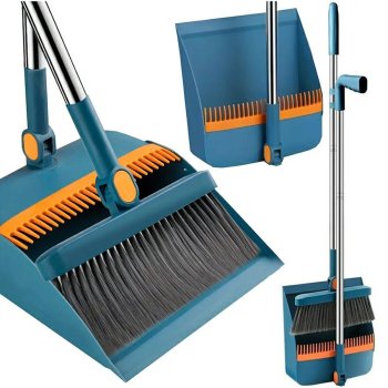 Slotas un liekšķeres komplekts ar garu kātu Pro ērtai uzkopšanai