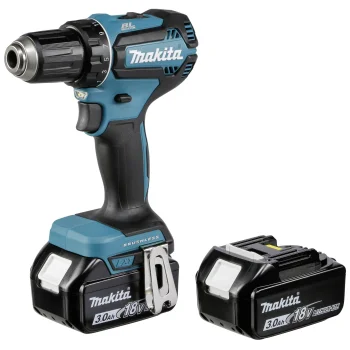 Makita DDF485RFJ 18 V akutrell-kruvikeeraja, 2 × 3.0 Ah akut