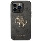 Guess iPhone 15 Pro Case 4G Big Metal Logo, Grey