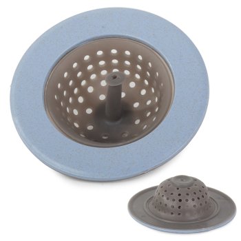 Drain Stopper Sink Strainer Silicone Bathtub Drain Cover, Zils