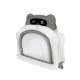 Foldable Baby Bathtub with Thermometer and Infant Support Pillow, Grey