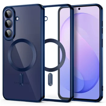 Tech-Protect MagFlex ümbris Samsung Galaxy S26 FE jaoks, tumesinine