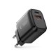 Tech-Protect NCA20 PD 20W / QC3.0 USB-A / USB-C sienas lādētājs – melns
