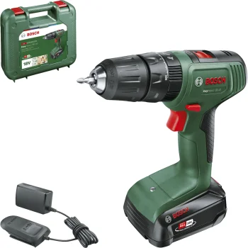 Аккумуляторная ударная дрель-шуруповерт Bosch EasyImpact 18V-40 (1x 2.0 Ач,...