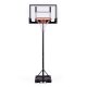 Movepro brīvi stāvošs basketbola grozs ar regulējamu augstumu līdz 210 cm