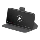 Puro Samsung Galaxy S25 Ultra atverams vāciņš maciņš grāmatiņa Booklet Case, melns