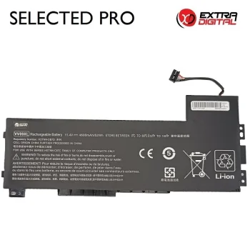 Extra Digital klēpjdatora akumulators HP VV09XL, 4600 mAh, 11.4V