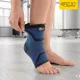 Эластичный бандаж на голеностопный сустав 4Fizjo 923, XL, черно-синий