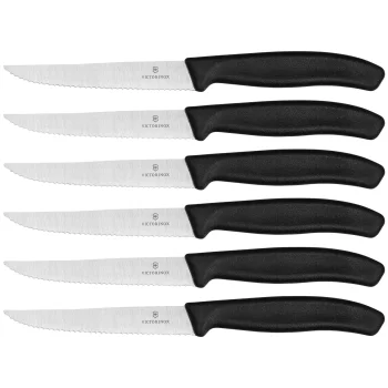 Victorinox Swiss Classic steika naži, 6 gab., 11 cm zobains asmens