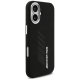 Silikona maciņš AMG Oversize Rhombs ar MagSafe iPhone 17 — Melns | Phone Case Cover