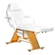 Kosmētiskais Krēsls Sillon 202 Gold Pro White | Cosmetic Chair