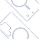3mk Just20g MagCase vāciņš Samsung Galaxy S25 Ultra caurspīdīgs