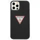Жесткий чехол Guess Triangle для iPhone 12 / 12 Pro Черный