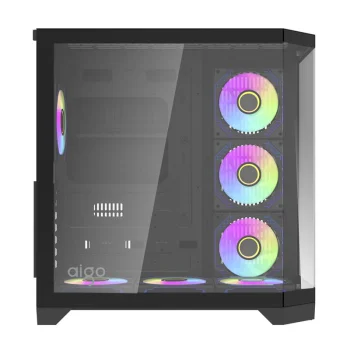 Корпус для ПК Darkflash FT418 PRO с 7 ARGB вентиляторами, черный