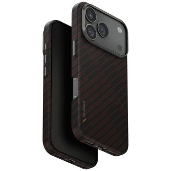 Uniq Keva EDGE Magclick Charging aizsargapvalks iPhone 17 Pro – oranžs | Phone Case Cover
