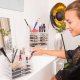 Cosmetic Makeup Organizer Container Jewelry Storage Box, 19 compartments