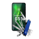 3mk HardGlass Max Lite Black Screen Protector for Motorola Moto G55 5G