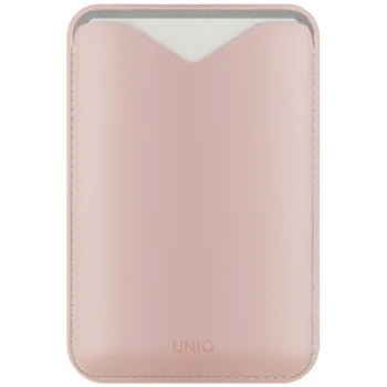 Магнитный картхолдер-подставка Uniq Lyden Evo, розовый