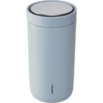 Stelton To Go Click termokrūze, 0.2 l, Soft Cloud zila