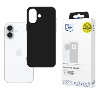 3mk Matt Case Pro vāciņš Apple iPhone 16, Matte Black