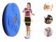Rotating fitness twister with foot massage and magnets, blue