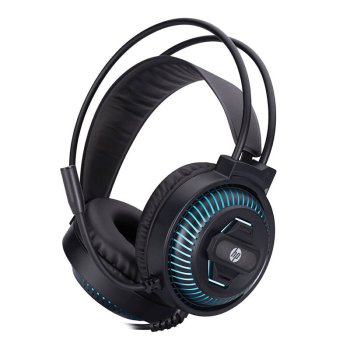HP DHE 8001U vadu austiņas (melnas) | Wired headphones (black)