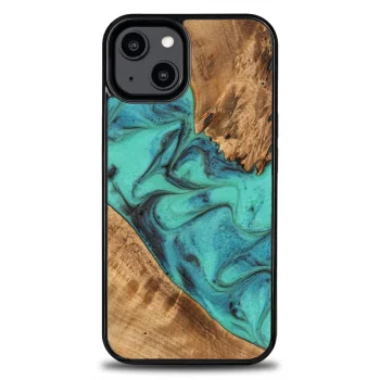 Bewood iPhone 15 Plus vāciņš Unique Turquoise, tirkīza/melns