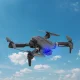 Радиоуправляемый квадрокоптер E99 Pro с двумя камерами 720P,...