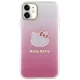 Hello Kitty iPhone 11 / XR Case IML Gradient Electrop Kitty Head, Pink
