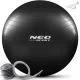 Neo-Sport Фитнес-мяч 75 см NS-952 черный для йоги и пилатеса