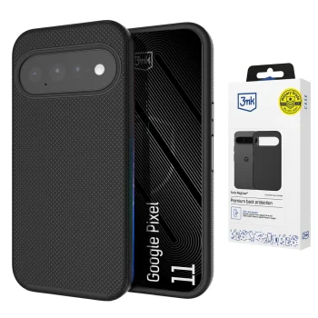 3mk Fortis MagCase vāciņš priekš Google Pixel 11, melns