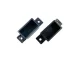 PVC turētājs horizontālajam profilam 20x40 mm, pelēks