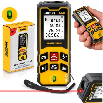 Lāzera tālmērs Humberg T-60 ar 60 m diapazonu