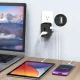 Tech-Protect TA300 ceļojumu adapteris EU / UK / US / AU, USB-A / USB-C, melns