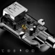 Baseus Grain Mini Car Charger 2x USB 3.1A, white - двухпортовая зарядка для автомобиля