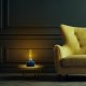 Rechargeable Retro LED Lantern Forever Light FLR-35, Dimmable, Blue