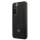 Кожаный чехол Mercedes Leather Urban Line для Samsung Galaxy S22+ - Черный