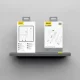 Dudao A23TEU GaN USB-A Wall Charger 2.4A with USB-A - USB-C Cable - White