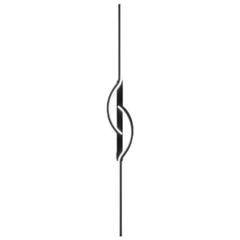 LED Sienas Lampa Gaismeklis 60cm, Silti balta gaisma | Wall Lamp Sconce