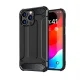 Hybrid Armor Case for iPhone 15 Pro Max, Black
