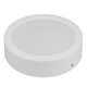 Maclean MCE377 R Surface Mount Adapter for 18W LED Panel, Round, White