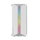 Компьютерный корпус Darkflash DK151 с 3 RGB вентиляторами, белый