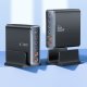 Tech-protect DC80W-GAN 6-PORT PD80W/QC3.0 uzlādes stacija – melna