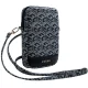 Guess tālruņa soma Zip GCube Bottom Stripe, melna