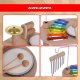 Kruzzel 26903 Wooden Musical Activity Table for Toddlers with Instruments