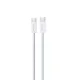 Кабель Dudao L6C USB-C на USB-C PD 30W, 1м, голубой