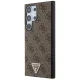 Guess Samsung Galaxy S24 Ultra Case Grip Stand 4G Triangle Strass, Brown