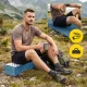 Складной туристический коврик Mountain Goat 185x56x2,2 см, темно-синий