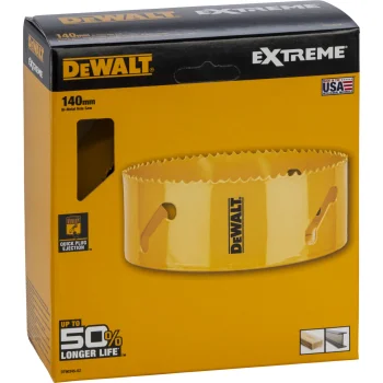 Биметаллическая коронка DeWalt DT90345-QZ 140 мм
